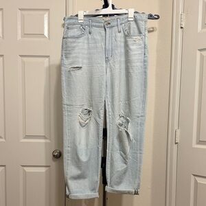 Madewell Light Wash Boyfriend Jeans